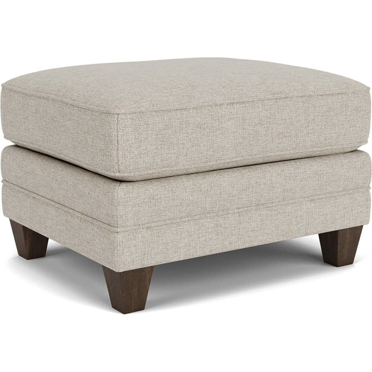 644c9e0b5e23f40a64632b1676fe4177 Lennox Fabric Ottoman - Image 1