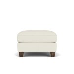 Dana Leather Ottoman - Image 3