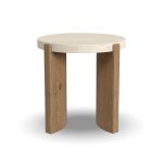 Eclipse Brown Round End table - Image 4