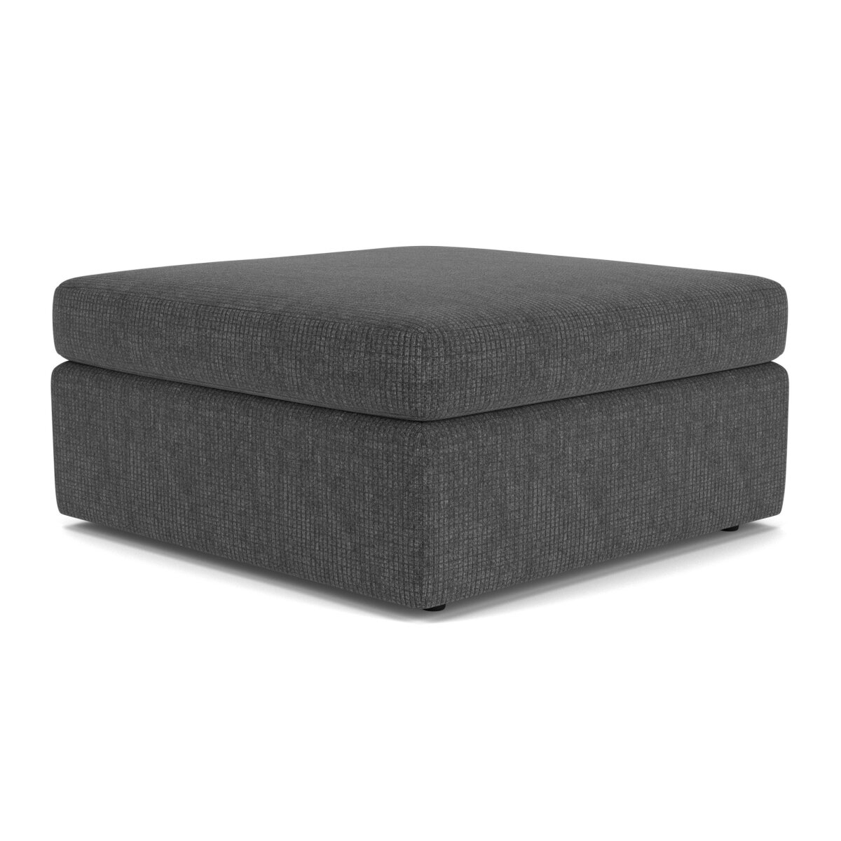 6ac77c27a8986ec742f90c76349d5cce Sky Fabric Square Cocktail Ottoman - Image 1