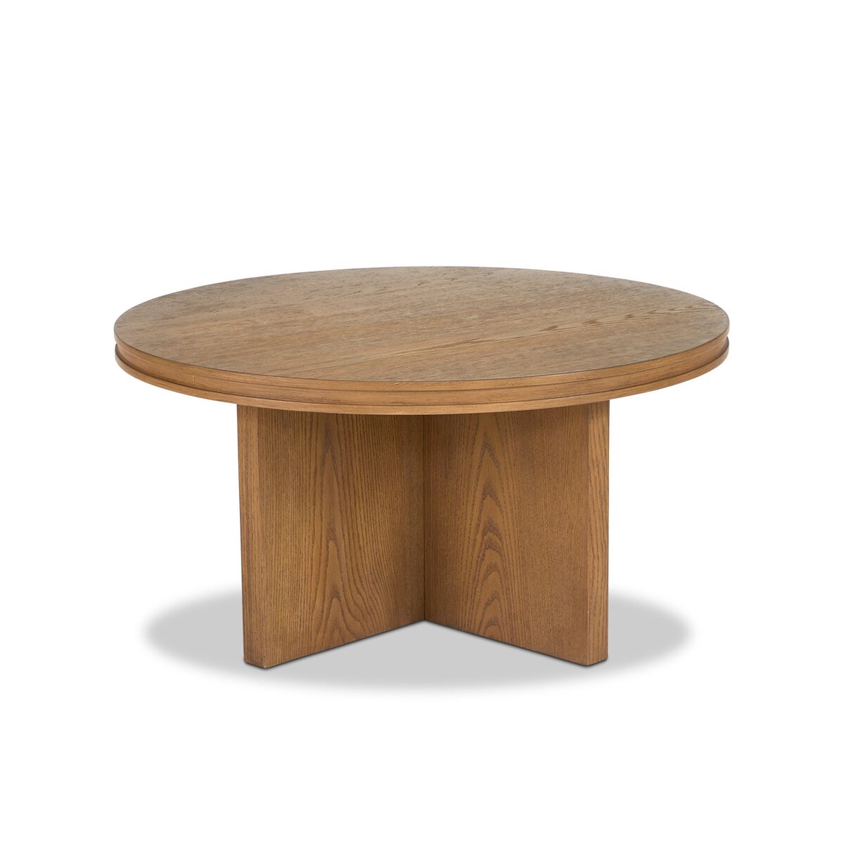 6f1101a7a7fc961747ac3767472a87fd Waterfall Brown Round Coffee Table - Image 1