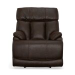 Clive Clove Fabric Power Recliner with Power Headrest & Lumbar - Image 4