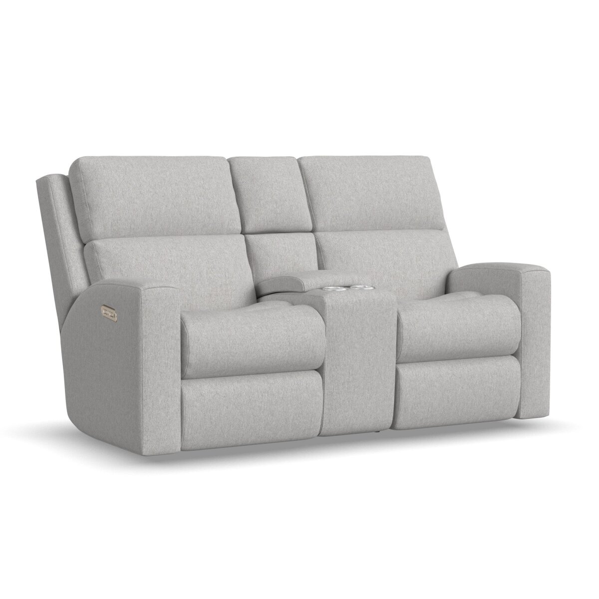 70064554d6ca737e7db156e682333064 Score Power Reclining Loveseat w/ Console & Power Hdrsts - Image 1
