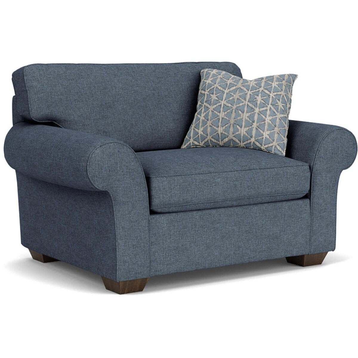 717322776bd2e4584fa839699f8cb39d Vail Fabric Chair and a Half - Image 1