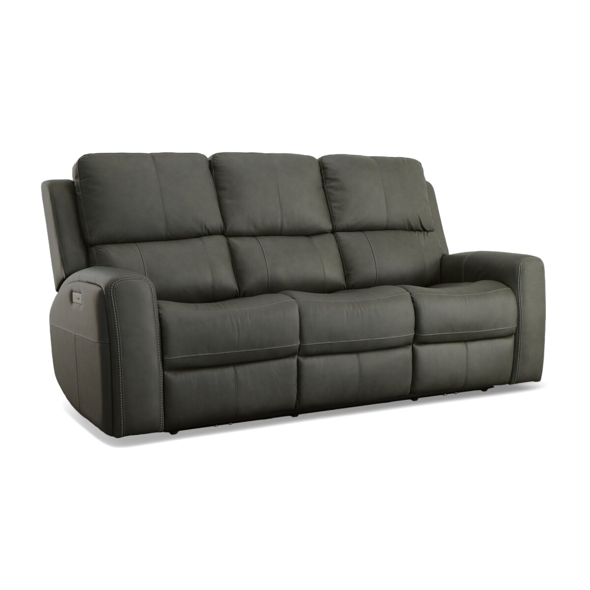 71b6787fa8deb5329197b142e196bde3 Linden Leather Power Reclining Sofa with Power Headrests & Lumbar - Image 1