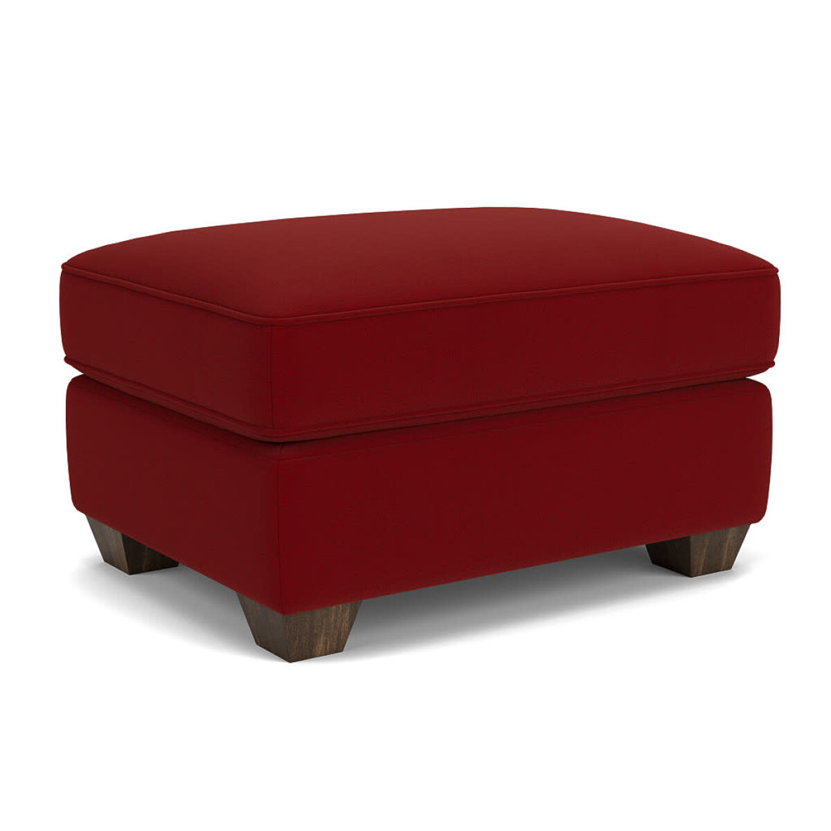 7301c00701df85abce62cfd05086e40e Carson Leather Ottoman - Image 1