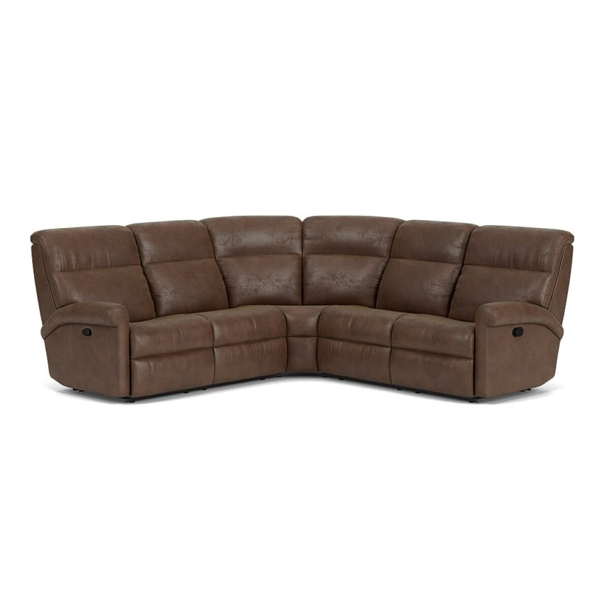 749027f6ff1c143d55ce44ef8de4156f Davis Fabric Reclining Sectional - Image 1