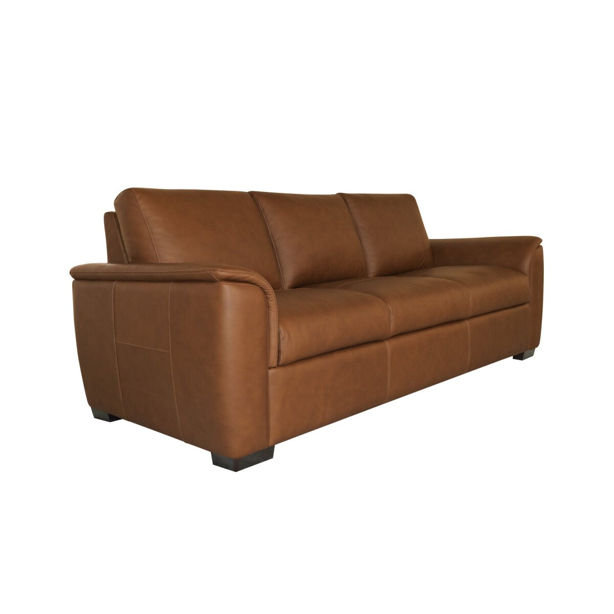 77c1eea0fb5d769dfd8387213fb13b67 Henry Caramel Leather Sofa - Image 1