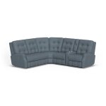 Devon Fabric Reclining Sectional - Image 6