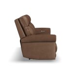 Alexander Power Reclining Sofa with Console, Power Headrest & Lumbar - Image 5