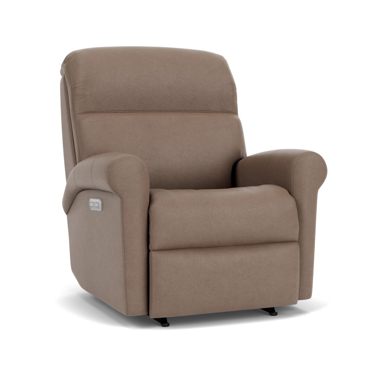 7fa8dbffd4418d0dd827c3ba7be44564 Davis Leather Power Recliner with Power Headrest - Image 1