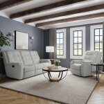 Arlo Fabric Reclining Sofa - Image 13