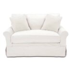 Somerset Slipcovered Twin Classic Sleeper Sofa