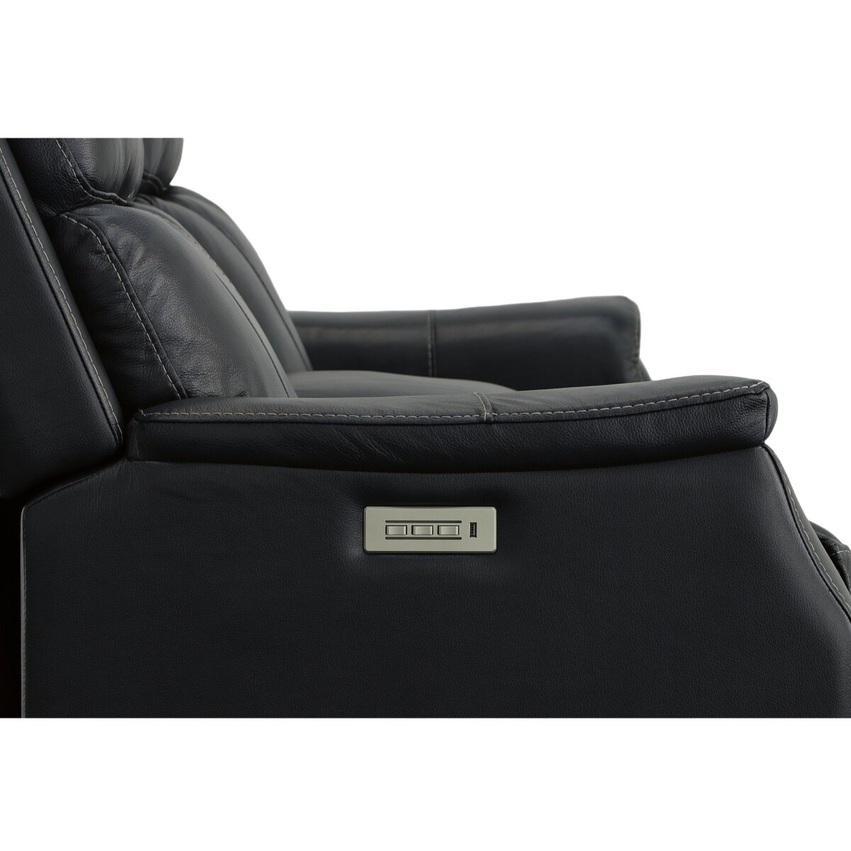822064e01cfbb8255edf5b5b90e90e22 Easton Ocean Leather Power Reclining Loveseat with Console, Power Headrests & Lumbar - Image 1