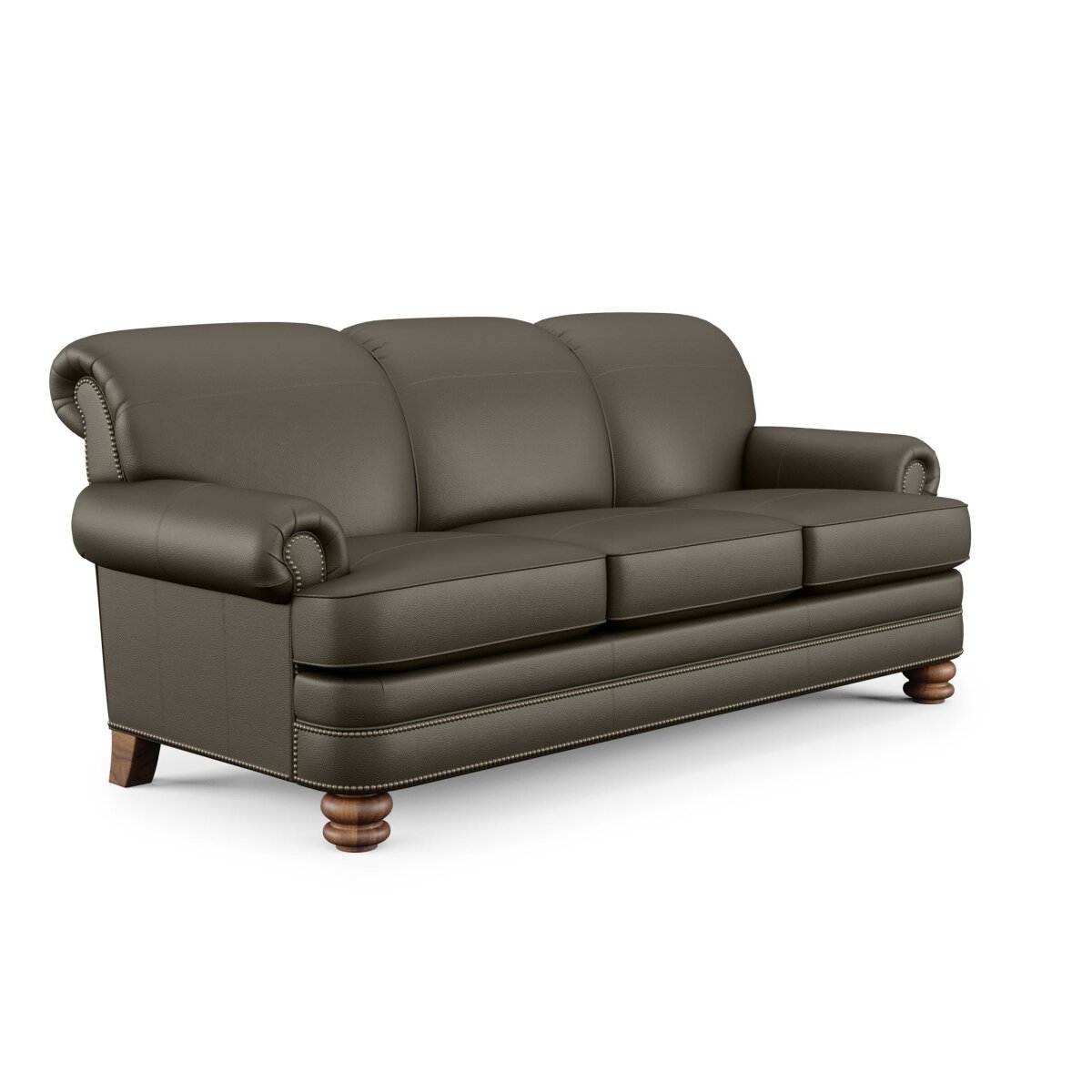 8442cf94819a9d318f224bec4fb6d662 Bay Bridge Leather Sofa - Image 1