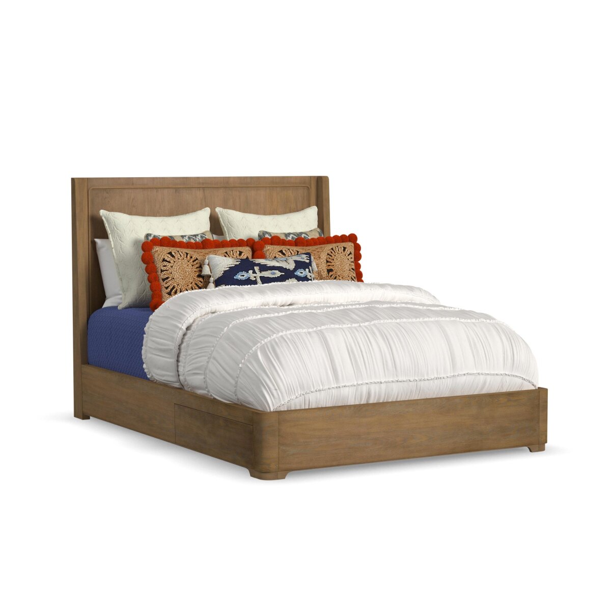 84b9501b9daf38562fb2f94396a41aa7 Normandy Queen Panel Storage Bed - Image 1