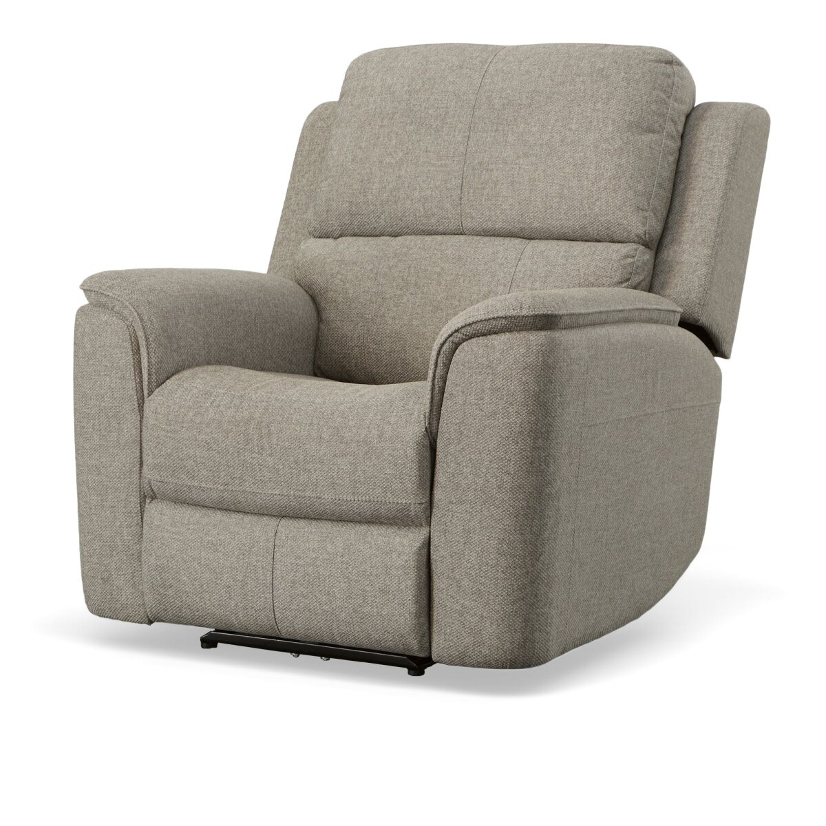 8546a16db3fced10608244ab983a0a5c Henry Fog Fabric Power Recliner with Power Headrest & Lumbar - Image 1