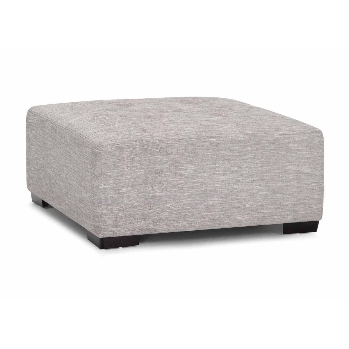 990b6dcb5eb9fa8ee7d05f332f960f9d 808 Barton Square Ottoman W/ Button Tufts 75018-3511-05 - Image 1