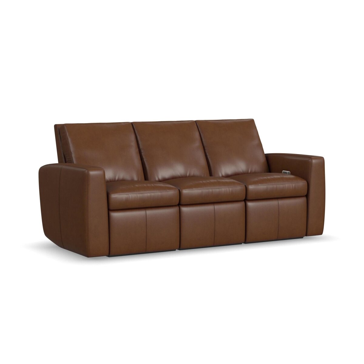 9f609791e5416763c93b8e7784a18c1c Aria Sedona Leather Power Reclining Sofa - Image 1