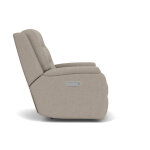 Arlo Fabric Power Rocking Recliner with Power Headrest & Lumbar - Image 4