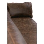 Sylvie Bespoke Leather Sofa - Image 8