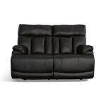 Clive Peppercorn Fabric Power Reclining Loveseat with Power Headrests & Lumbar - Image 3