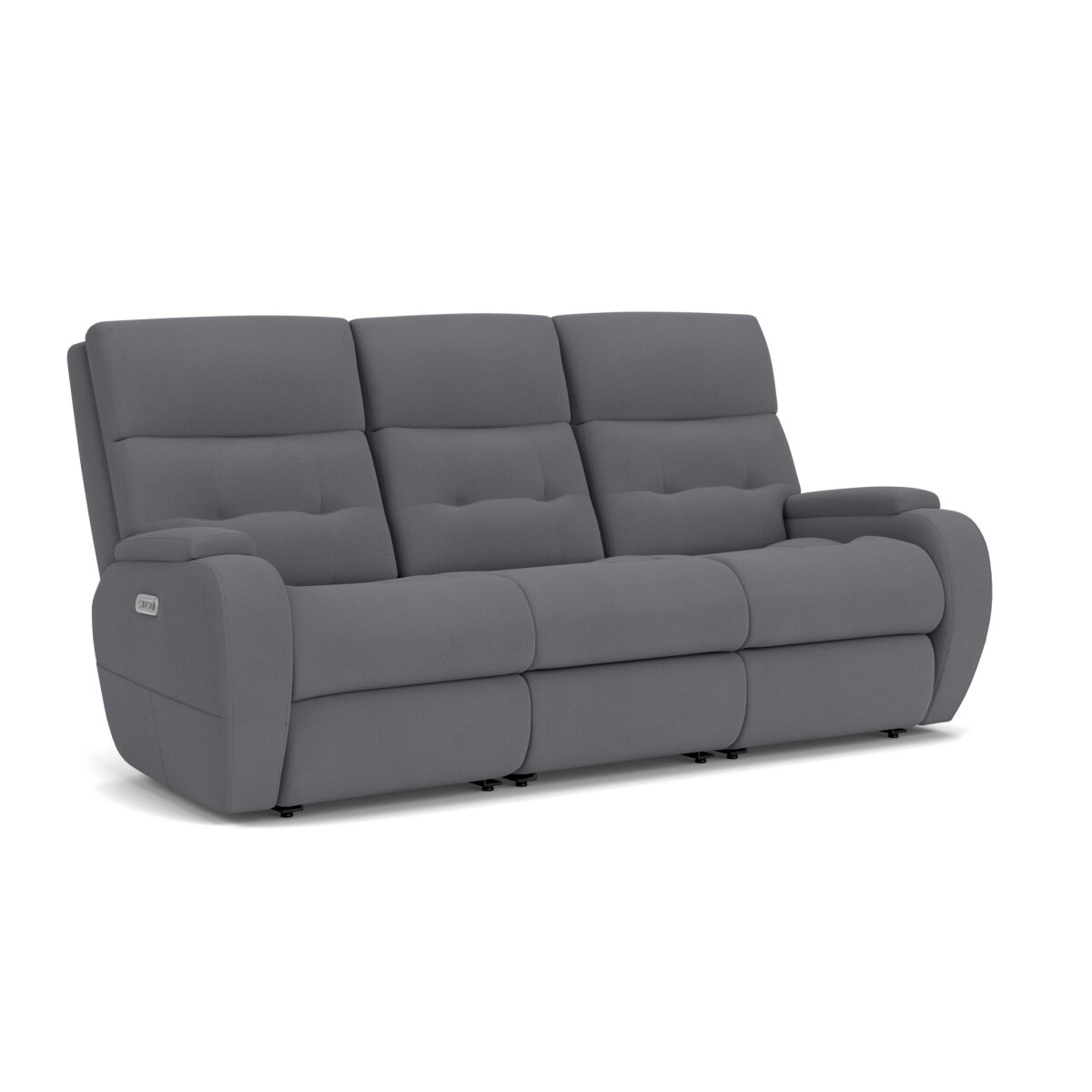 a427f4dc925449095e70a4d2cf3eecf1 Strait Leather Power Reclining Sofa with Power Headrests - Image 1