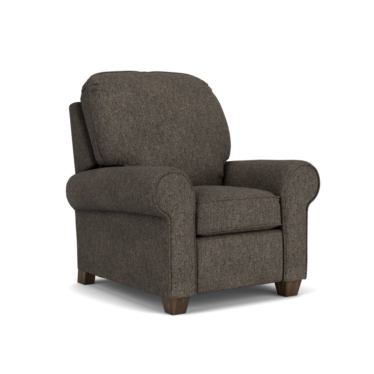 a4801cfe251dd5083a50c7f5bd8a6756 Thornton Fabric High-Leg Recliner - Image 1