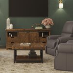 Carpenter Brown Square Coffee Table - Image 3