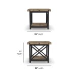 Carpenter Brown Lamp Table - Image 6