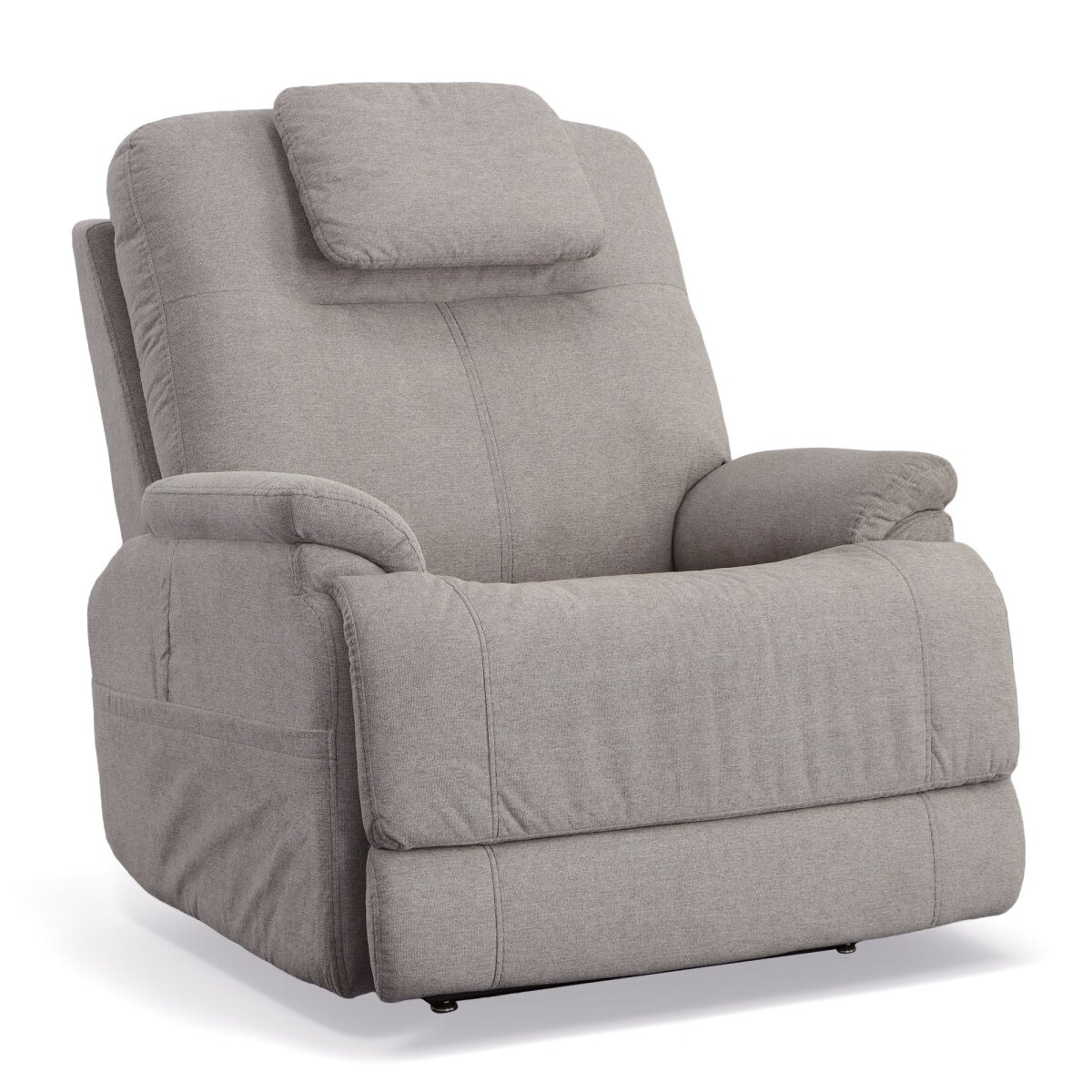 a9c43b244be24db2cb8255a7f1c8ba8a Zecliner Model 1 Dove Fabric Power Sleep Chair - Image 1