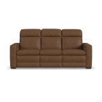 Dutch Power Reclining Sofa with Console, Power Headrest, & Lumbar - Image 4