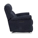 Classic Nocturne Fabric Perfect Match Power Gliding Recliner with Power Headrest & Lumbar - Image 5