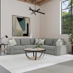 Sky Fabric Sectional - Image 3