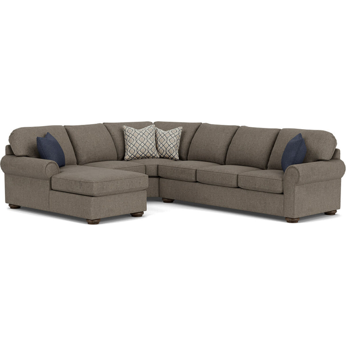 b65acdfbb2fea6843e49b5fbbe93362b Preston Fabric Sectional - Image 1