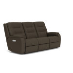 Arlo Fabric Power Reclining Sofa with Power Headrests - Image 5