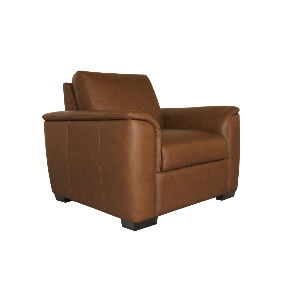 bb956466316cc9d62894293cfbf3a4be Henry Caramel Leather Chair - Image 1