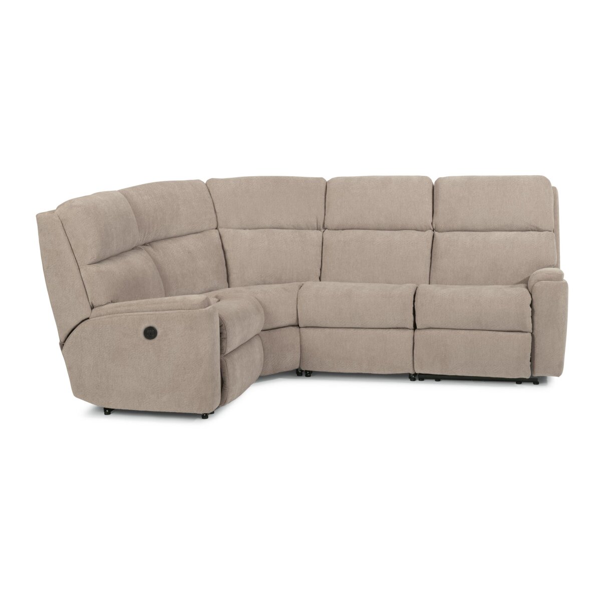 c1d2532067faaa3563a17ae34886eac5 Rio Fabric Power Reclining Sectional - Image 1