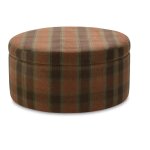 Cyrus 36" Round Storage Ottoman