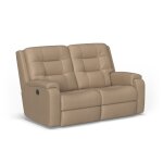 Arlo Leather Power Reclining Loveseat - Image 5
