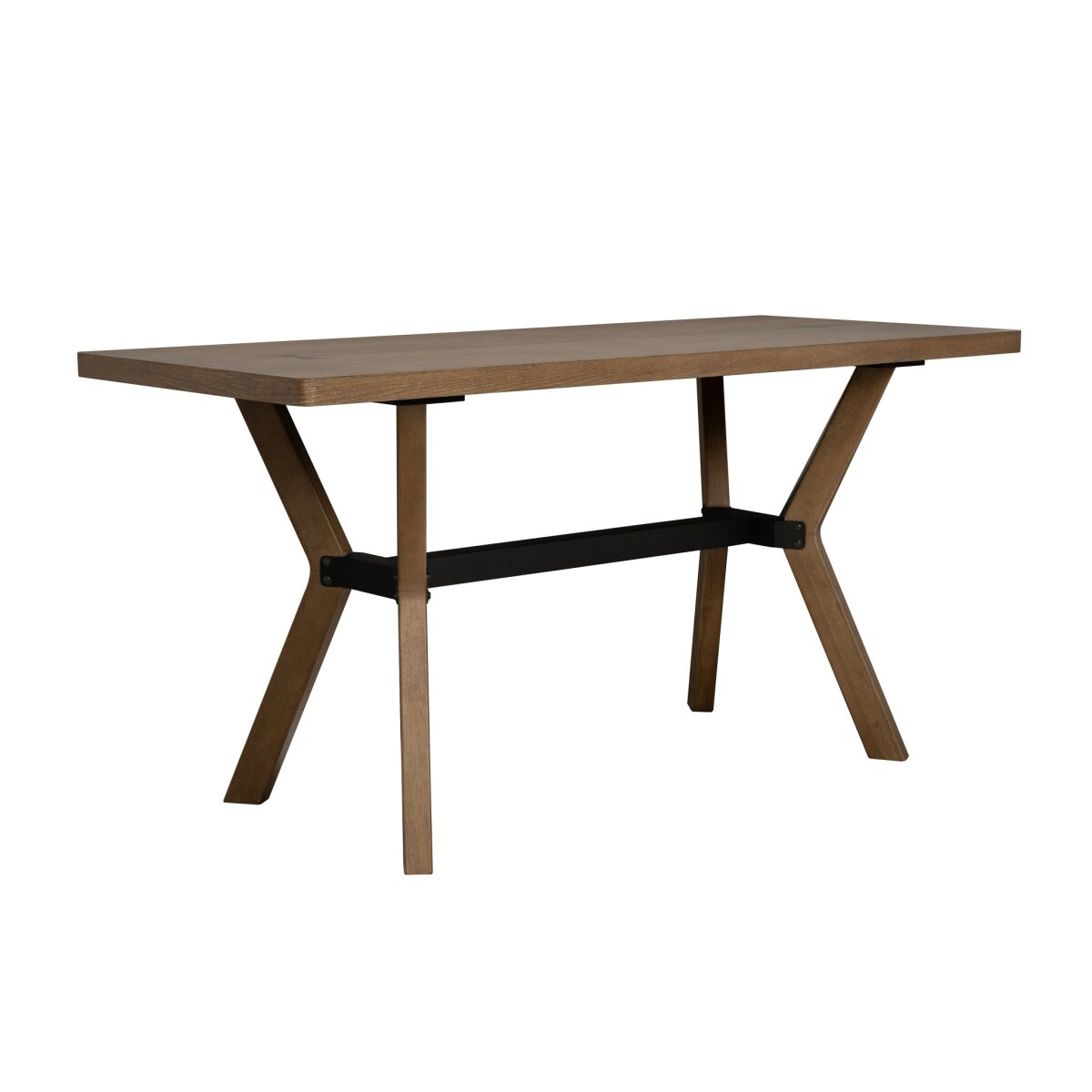 c7eb6818531679ff6f10e31fafc66791 Millwork Brown Friendship Table - Image 1