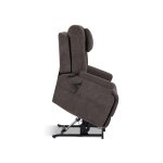 Zecliner Model 2+ Umber Fabric Power Lift Recliner with Power Headrest, Lumbar, Heat & Massage - Image 9