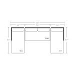 Sylvie Bespoke Leather Sectional - Image 8