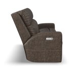 Score Leather Power Reclining Sofa with Power Headrests & Lumbar - Image 5