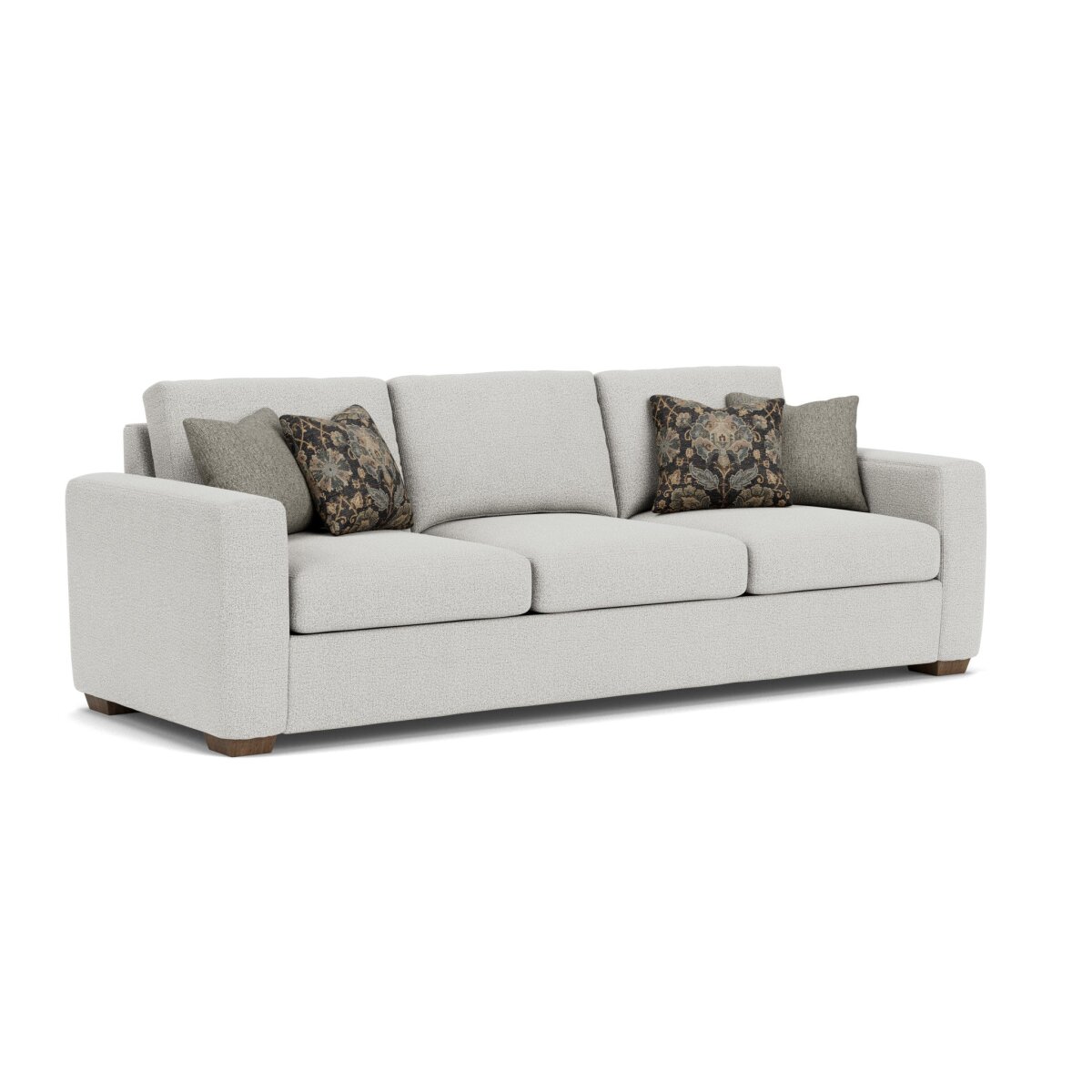 cde747e2c34e325eaf1c2aa5895c2baf Collins Fabric Large Three-Cushion Sofa - Image 1