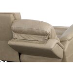 Crew Pebble Leather Power Reclining Loveseat with Power Headrests & Lumbar - Image 10