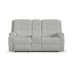 Arlo Fabric Power Reclining Loveseat with Console - Image 8