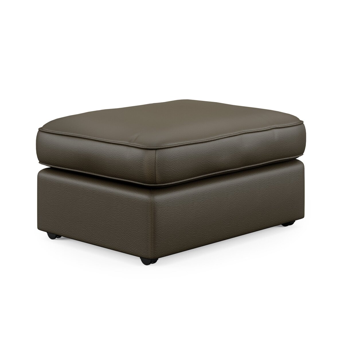 d2b64fc0e1dfd27b2e6d2094efef3d51 Vail Leather Ottoman - Image 1