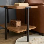Millwork Brown End Table - Image 7