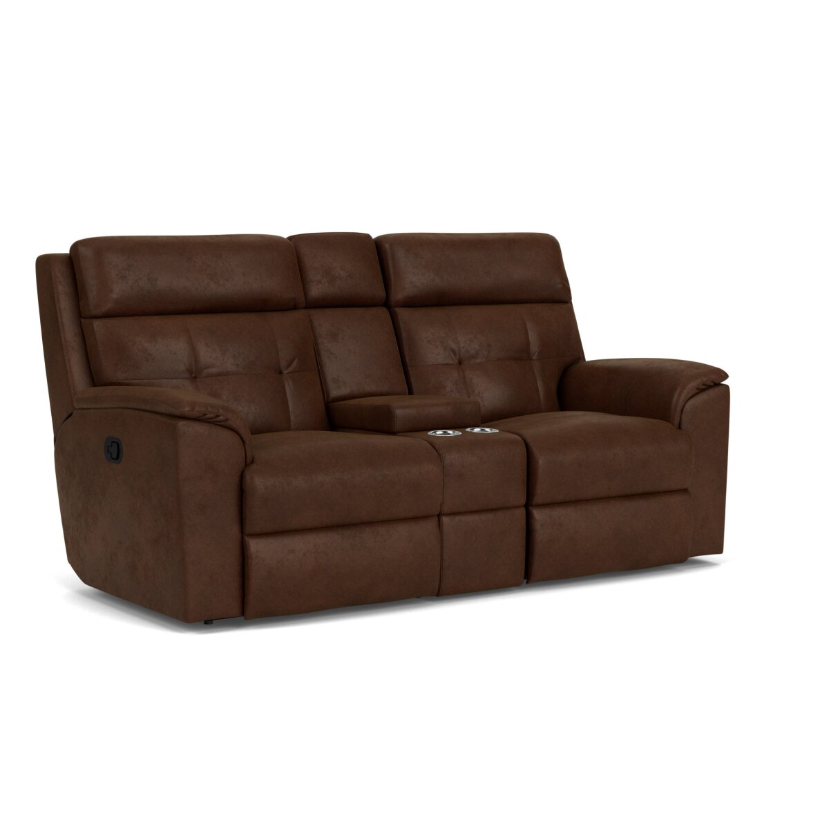 d6df7bc2bcfbe7a90ce475bc31c86626 Mason Fabric Reclining Loveseat with Console - Image 1